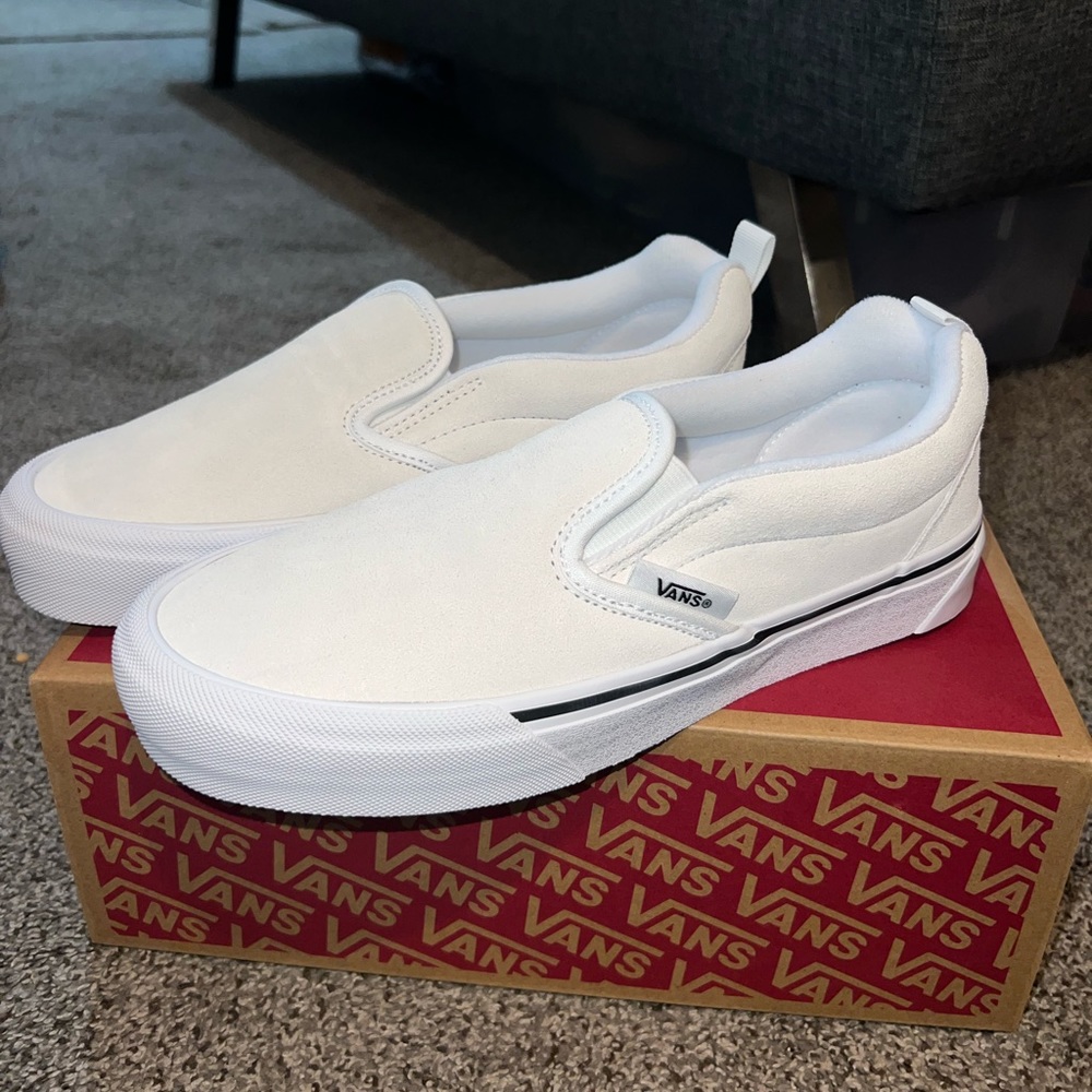 Vans Knu Slip on in White